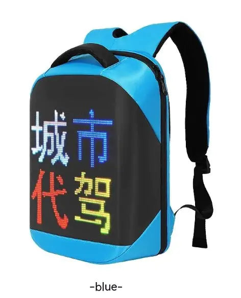 LED Display Smart Backpack