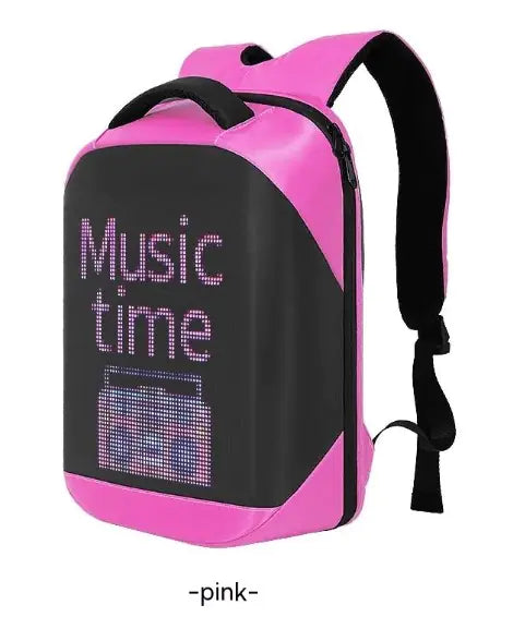 LED Display Smart Backpack