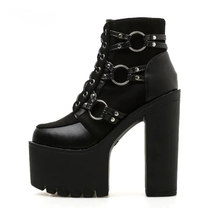 Elegant Women's Biker Ankle Boots