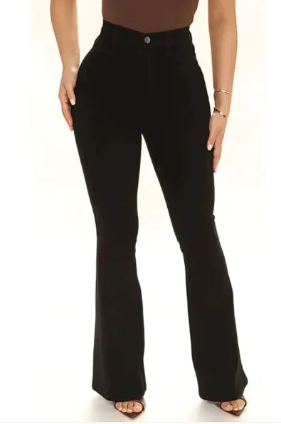 Ladies' Stylish Slim Stretch Trousers