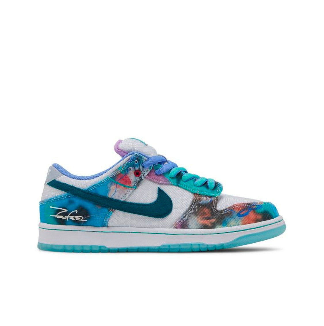 Nike SB Dunk Low x Futura Bleached Aqua