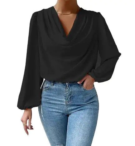 Collar Women's Blouse