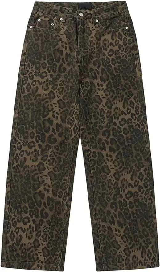 August Wild Leopard Jeans