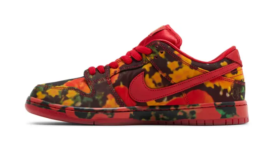 Nike SB Dunk Low The Wizard of Oz Poppy Field