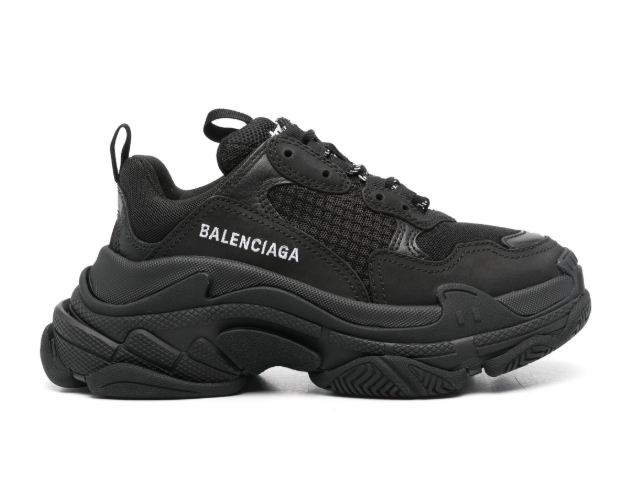 Balenciaga Triple S denim sneakers