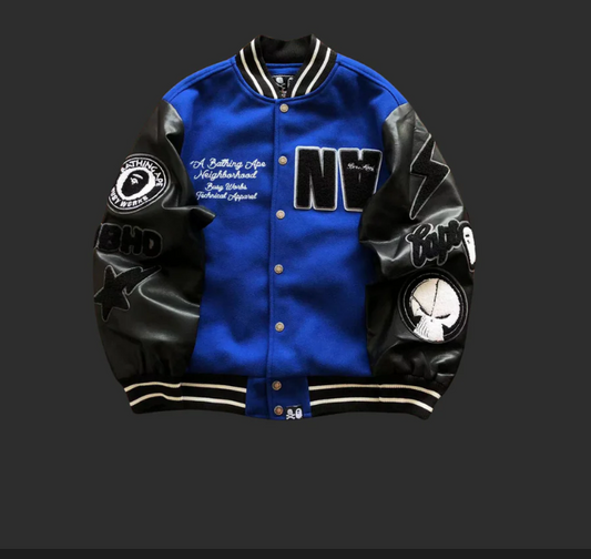 streetwear varsity jacket