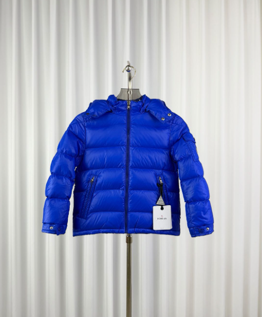 Moncler Moncler Maya mens puffer jacket Blue size 4 XL X-Large | Grailed