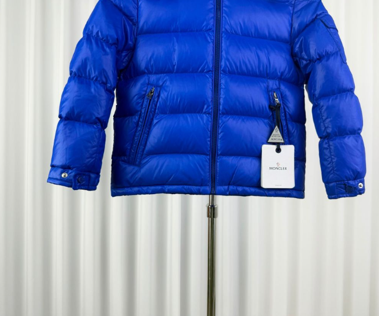 Moncler Moncler Maya mens puffer jacket Blue size 4 XL X-Large | Grailed