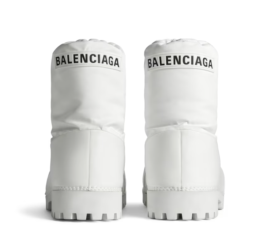 Balenciaga Alaska Low Snow Boots In Black