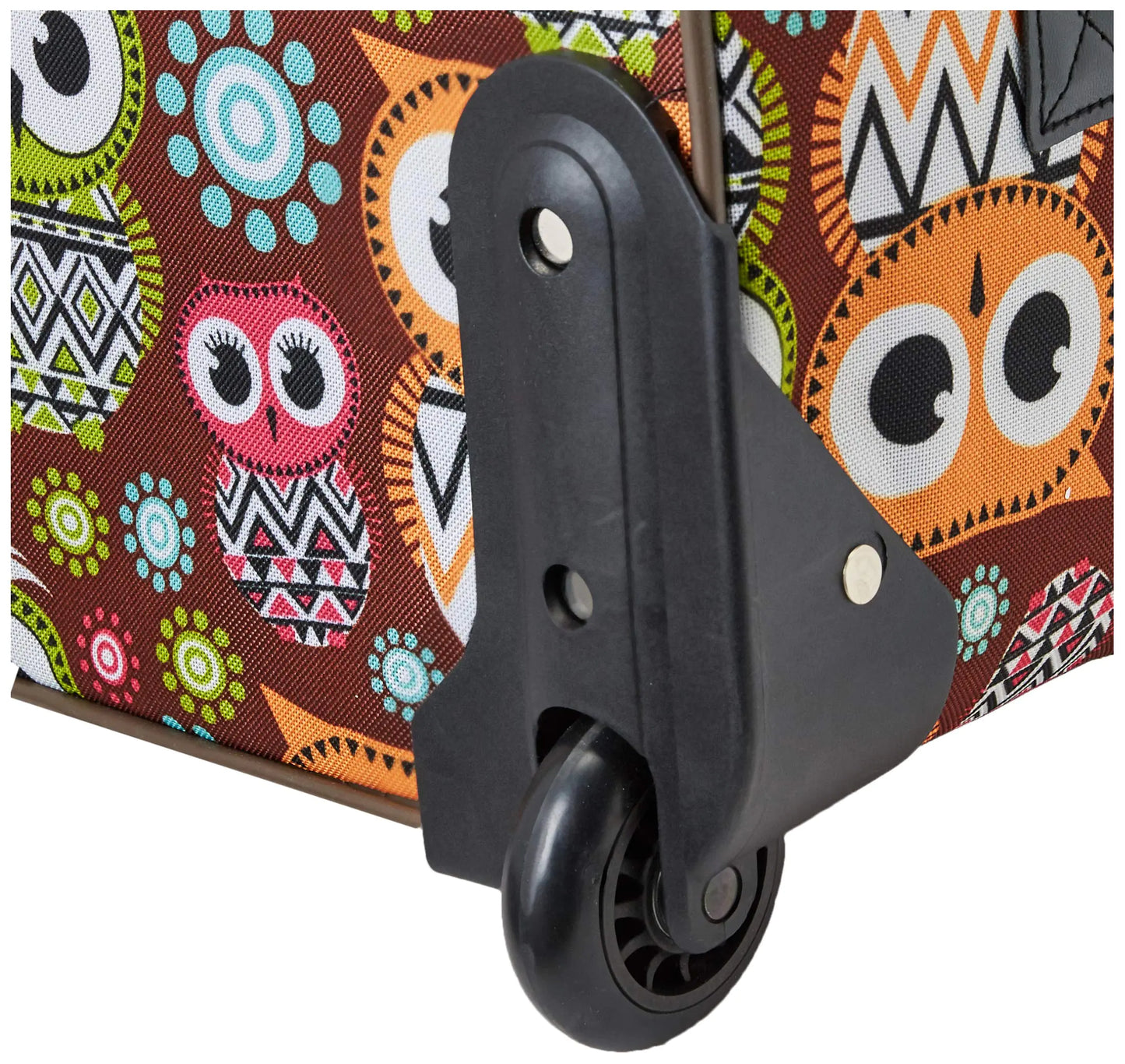 Rockland Owl Patterned 2-Piece Softside Luggage Set