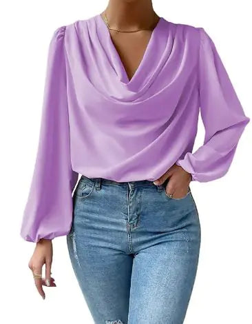 Collar Women's Blouse