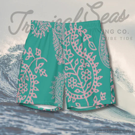 Tropical Seas Surf Shorts